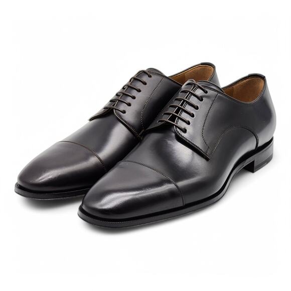 Christian Louboutin Cortomale Derby Shoes - Leather - Brown - 40.5 7.5 $995 - Picture 2 of 14